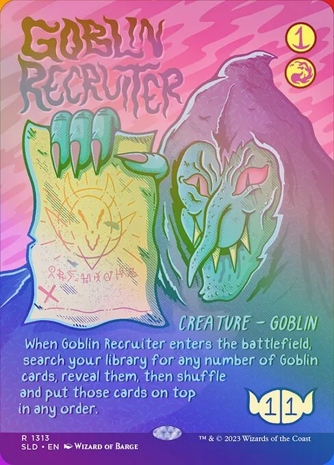 Goblin Recruiter · Secret Lair Drop 1313★/2547