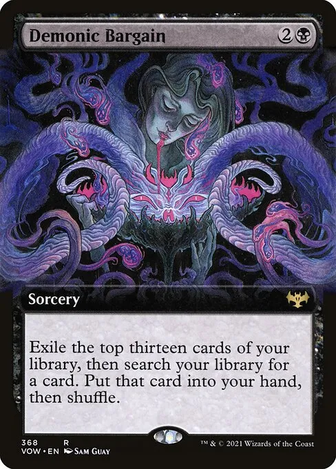 Demonic Bargain · Innistrad: Crimson Vow 368/423