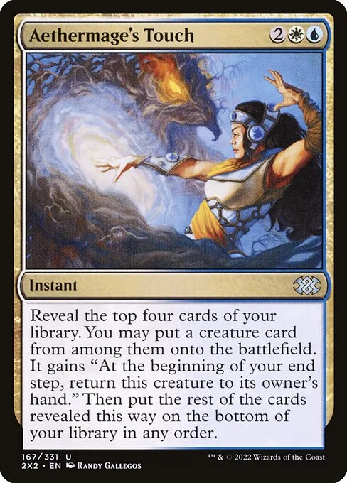 Aethermage's Touch · Double Masters 2022 167/579