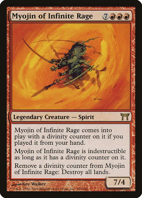Myojin of Infinite Rage · Champions of Kamigawa 181/307