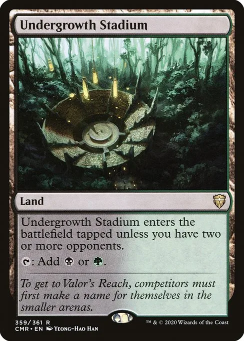 Undergrowth Stadium · Commander Legends 359/718