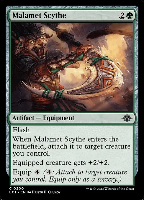 Malamet Scythe · The Lost Caverns of Ixalan 200/416