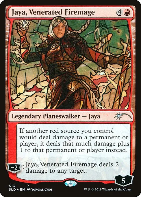 Jaya, Venerated Firemage · Secret Lair Drop 513/2547
