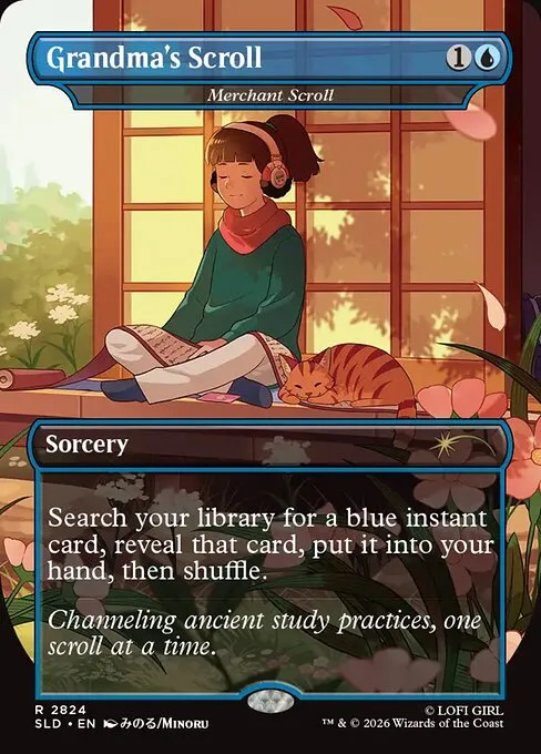Merchant Scroll · Secret Lair Drop 2824/2547