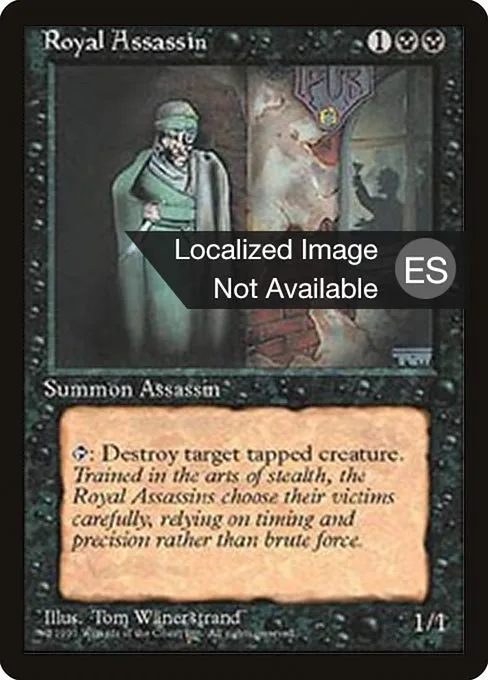 Royal Assassin · Fourth Edition Foreign Black Border 157/378