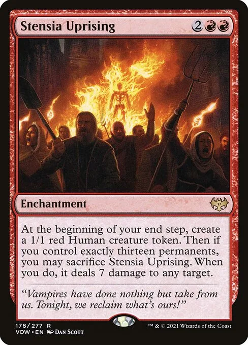 Stensia Uprising · Innistrad: Crimson Vow 178/423