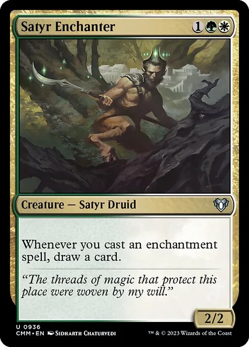 Satyr Enchanter · Commander Masters 936/1067