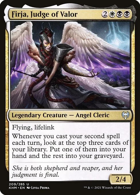 Firja, Judge of Valor · Kaldheim 209/425