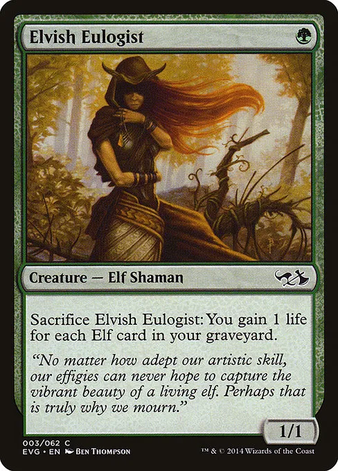 Elvish Eulogist · Duel Decks Anthology: Elves vs. Goblins 3/62