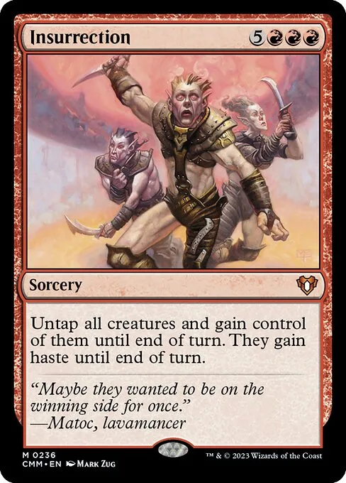 Insurrection · Commander Masters 236/1067