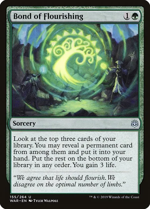 Bond of Flourishing · War of the Spark 155/312