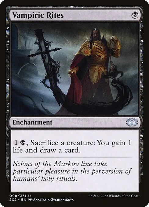 Vampiric Rites · Double Masters 2022 98/579