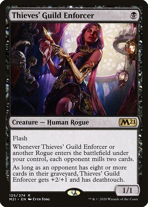 Thieves' Guild Enforcer · Core Set 2021 125/397