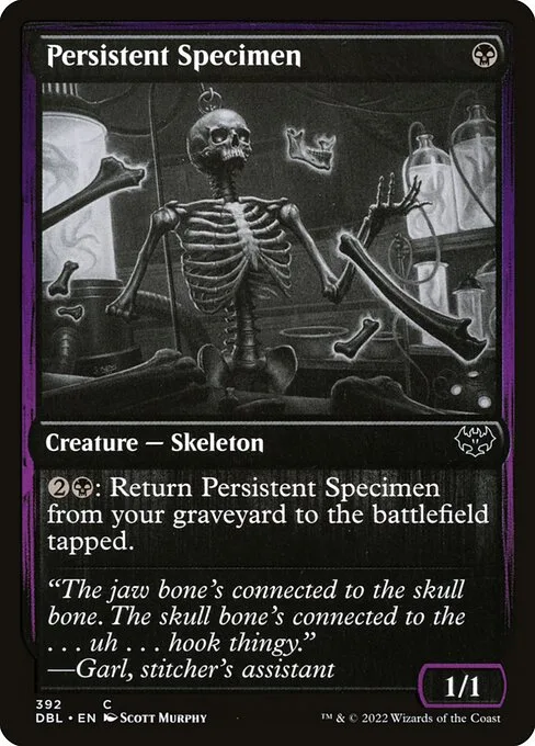 Persistent Specimen · Innistrad: Double Feature 392/535