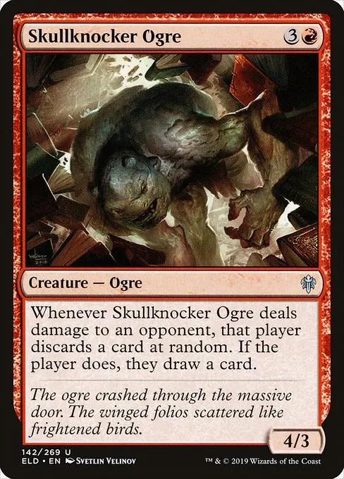 Skullknocker Ogre · Throne of Eldraine 142/398