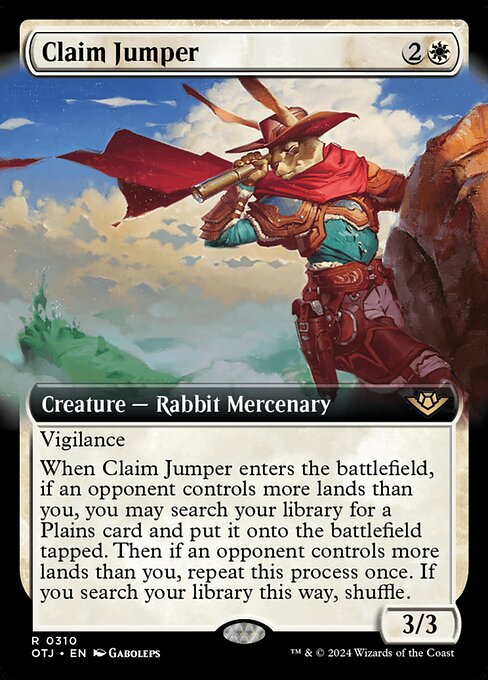 Claim Jumper · Outlaws of Thunder Junction 310/374