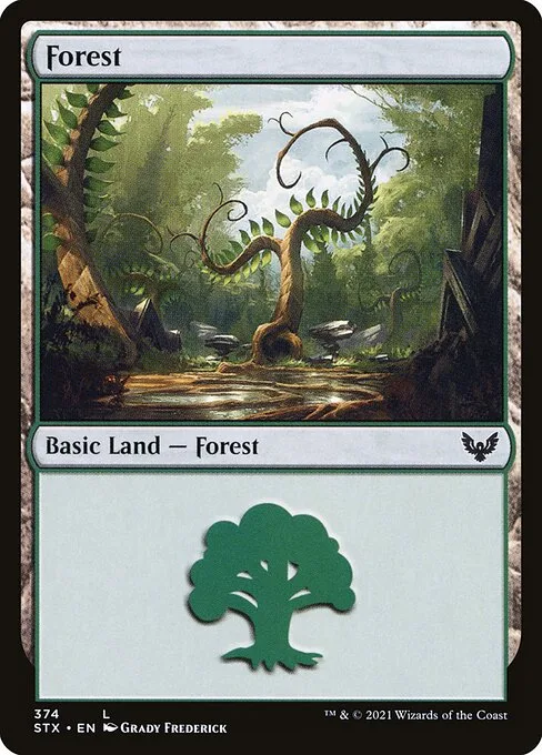 Forest · Strixhaven: School of Mages 374/393