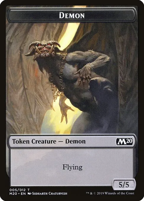 Demon · Core Set 2020 Tokens 5/12