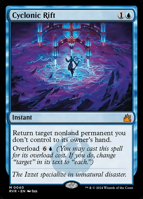 Cyclonic Rift · Ravnica Remastered 40/531