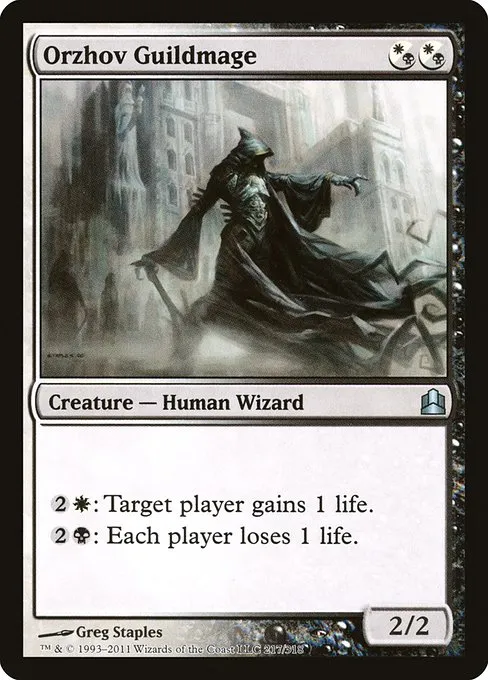 Orzhov Guildmage · Commander 2011 217/318