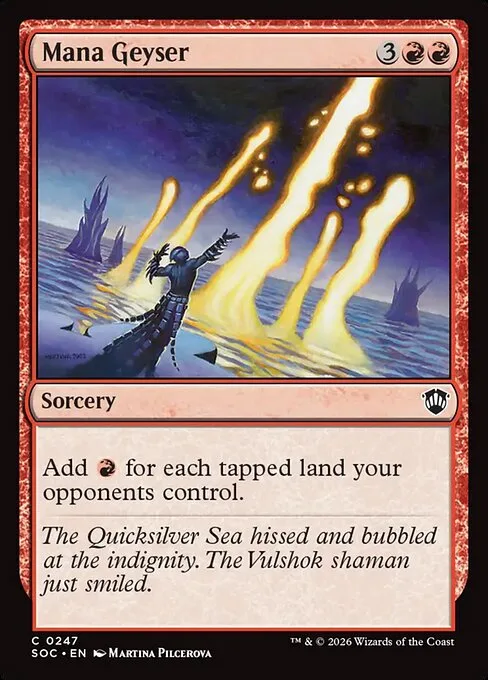 Mana Geyser · Secrets of Strixhaven Commander 247/426