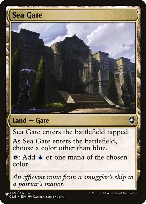 Sea Gate · The List CLB-359/5050
