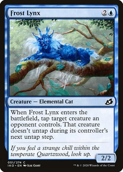 Frost Lynx · Ikoria: Lair of Behemoths 51/390