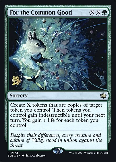 For the Common Good · Bloomburrow Promos 172s/160
