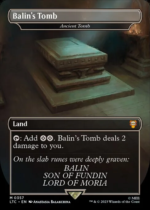 Ancient Tomb · Tales of Middle-earth Commander 357/591