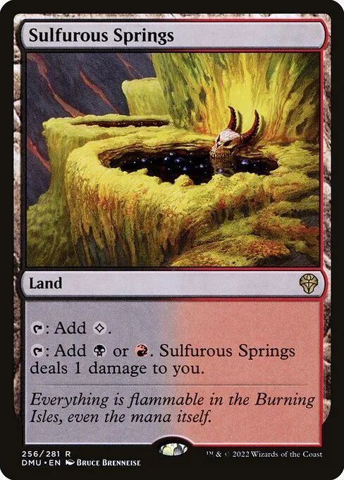 Sulfurous Springs · Dominaria United 256/453