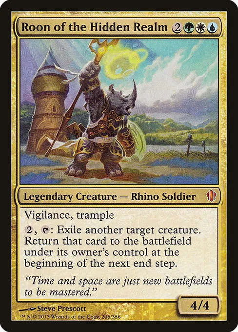 Roon of the Hidden Realm · Commander 2013 206/356