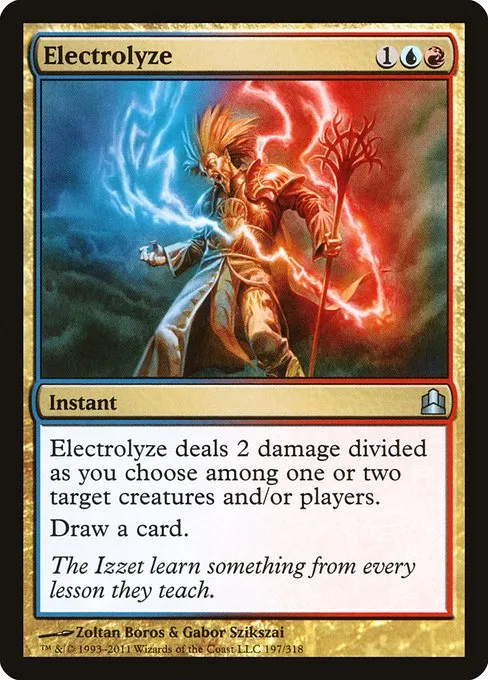 Electrolyze · Commander 2011 197/318