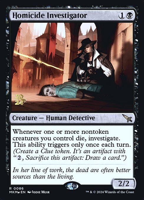 Homicide Investigator · Murders at Karlov Manor Promos 86s/180