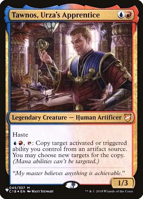 Tawnos, Urza's Apprentice · The List C18-45/5050