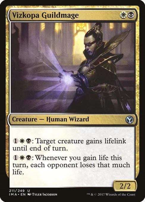Vizkopa Guildmage · Iconic Masters 211/249