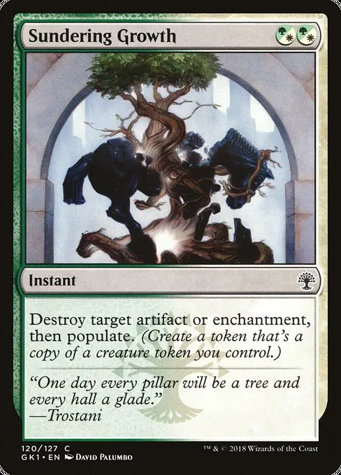 Sundering Growth · GRN Guild Kit 120/127