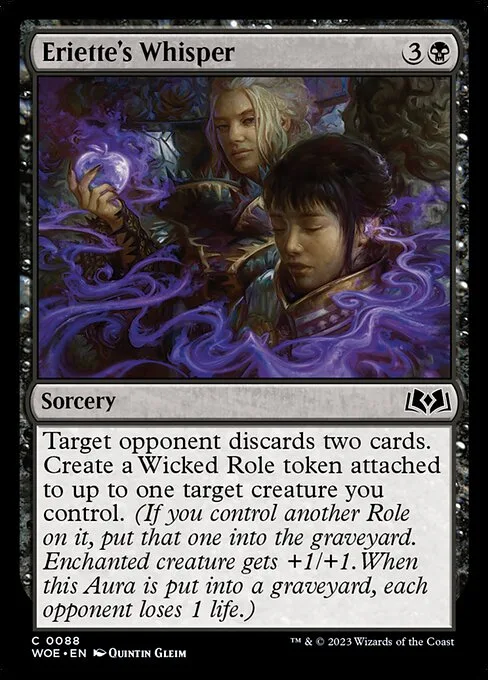 Eriette's Whisper · Wilds of Eldraine 88/381