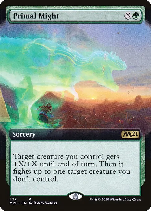 Primal Might · Core Set 2021 377/397