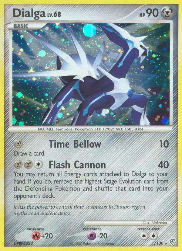 Dialga · Diamond & Pearl 1/130
