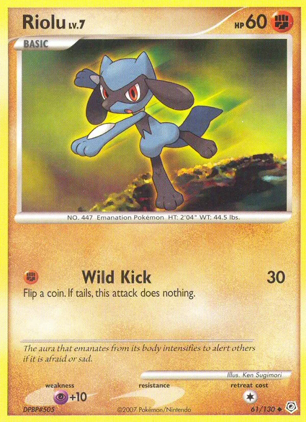 Riolu · Diamond & Pearl 61/130