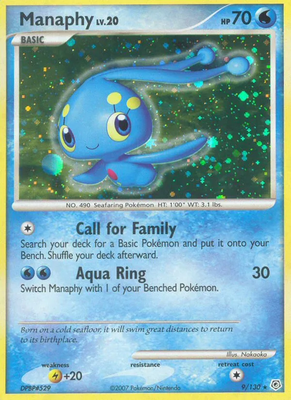 Manaphy · Diamond & Pearl 9/130