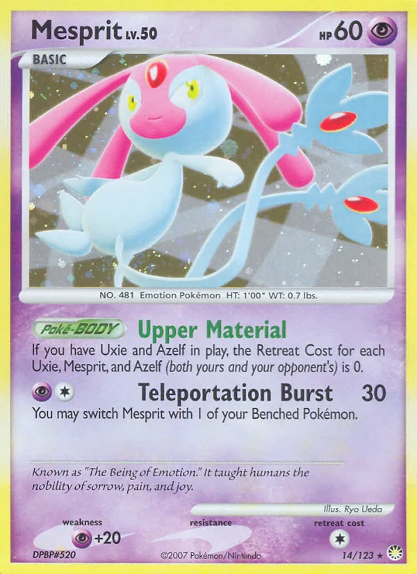 Mesprit · Mysterious Treasures 14/123