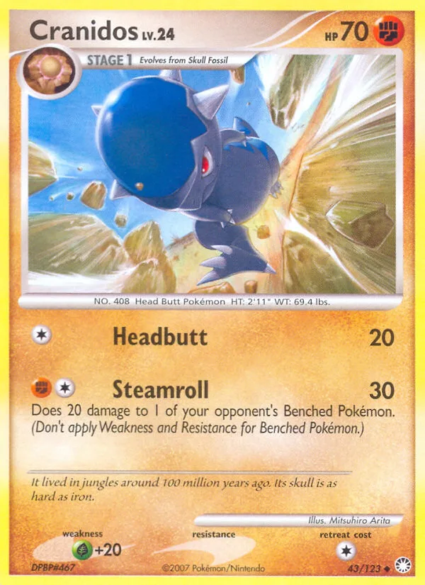 Cranidos · Mysterious Treasures 43/123