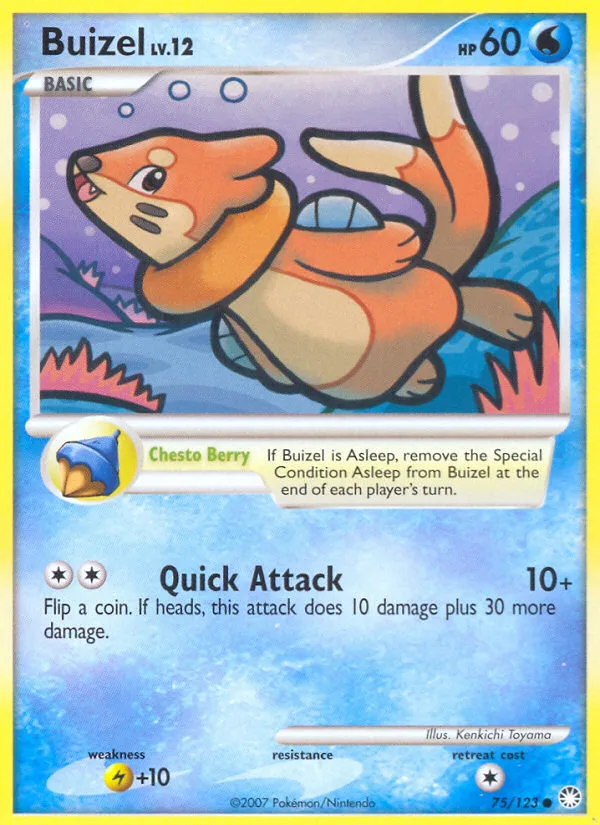 Buizel · Mysterious Treasures 75/123