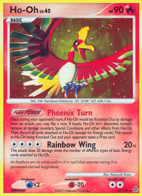 Ho-Oh · Secret Wonders 10/132