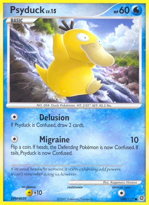 Psyduck · Secret Wonders 100/132