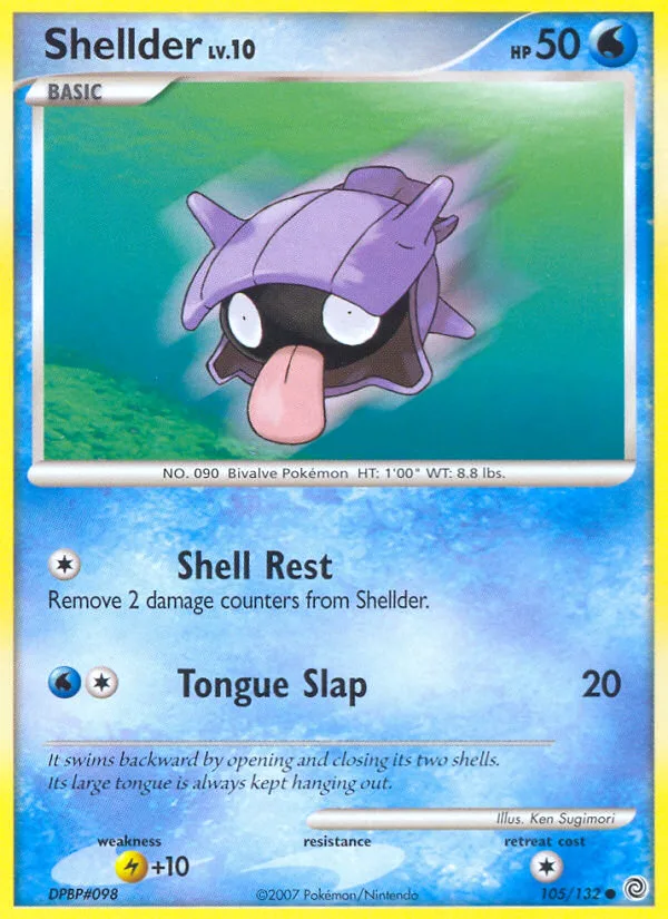 Shellder · Secret Wonders 105/132