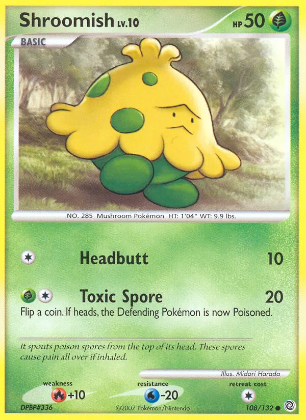 Shroomish · Secret Wonders 108/132