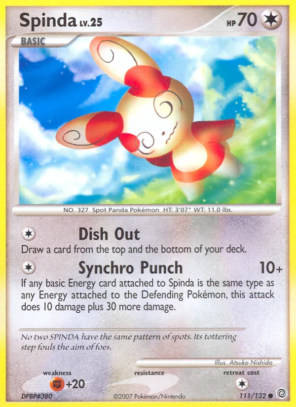 Spinda · Secret Wonders 111/132