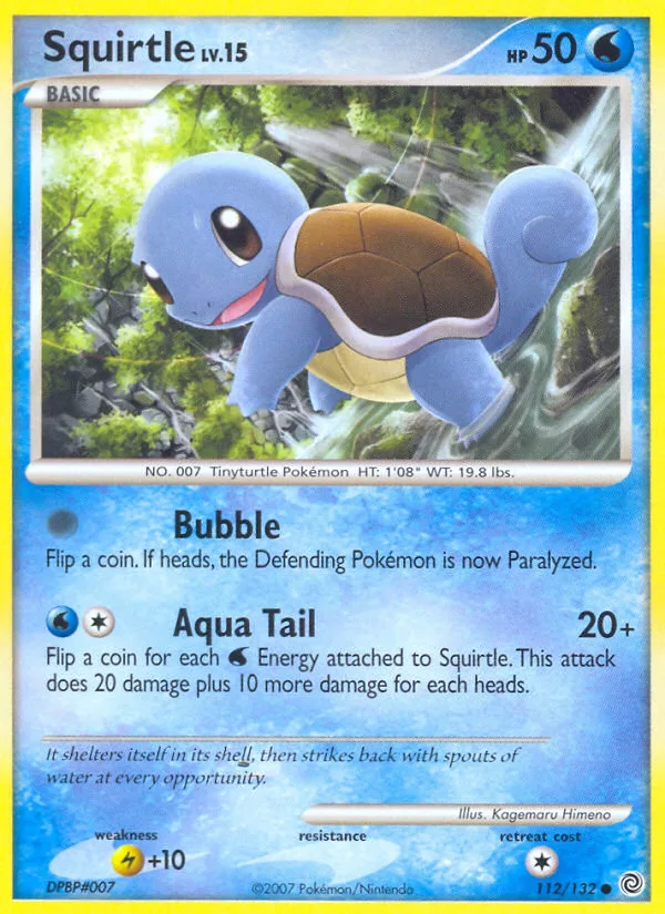 Squirtle · Secret Wonders 112/132